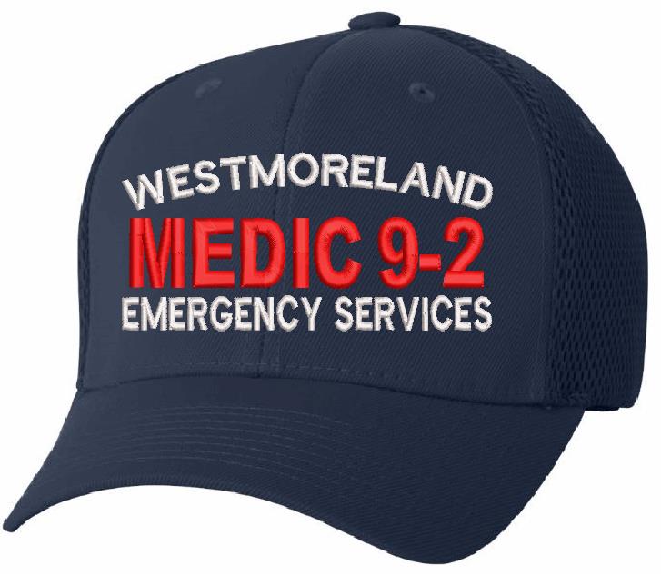 Westmoreland Medic 9-2 6533 Mesh Back Hat - Powercall Sirens LLC