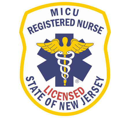 MICU Registered NJ Nurse Customer Decal