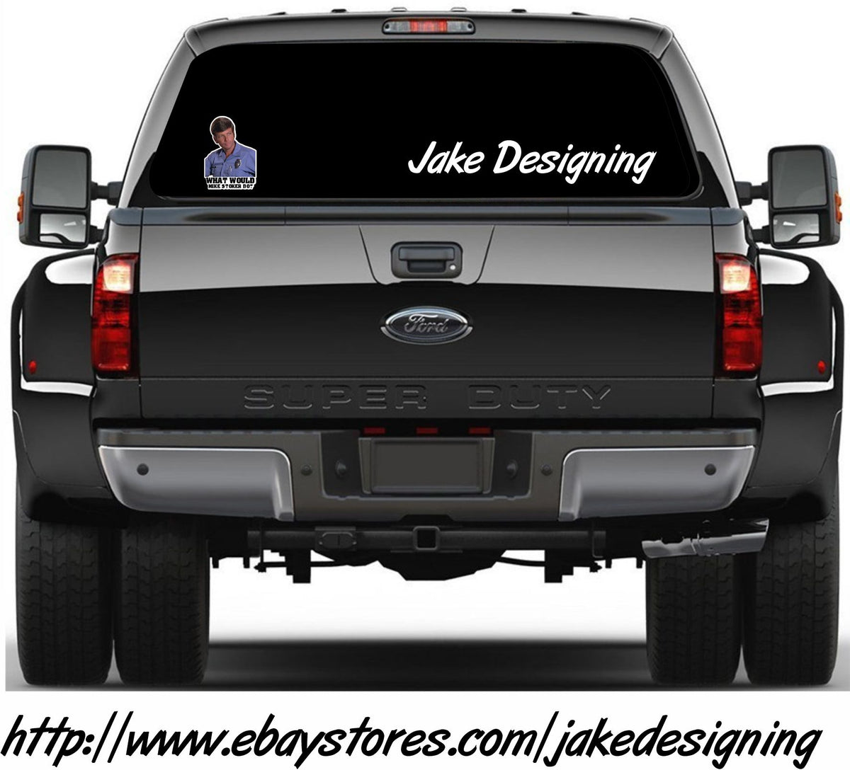 What would Mike Stoker do Decal - Powercall Sirens LLC
