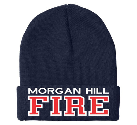 Morgan City Fire Embroidered Winter Hat