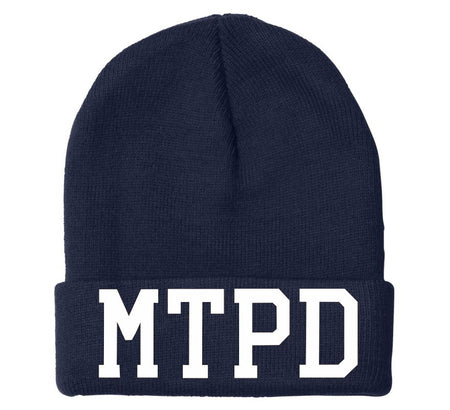 MTPD Customer Embroidered Winter Hat 100517