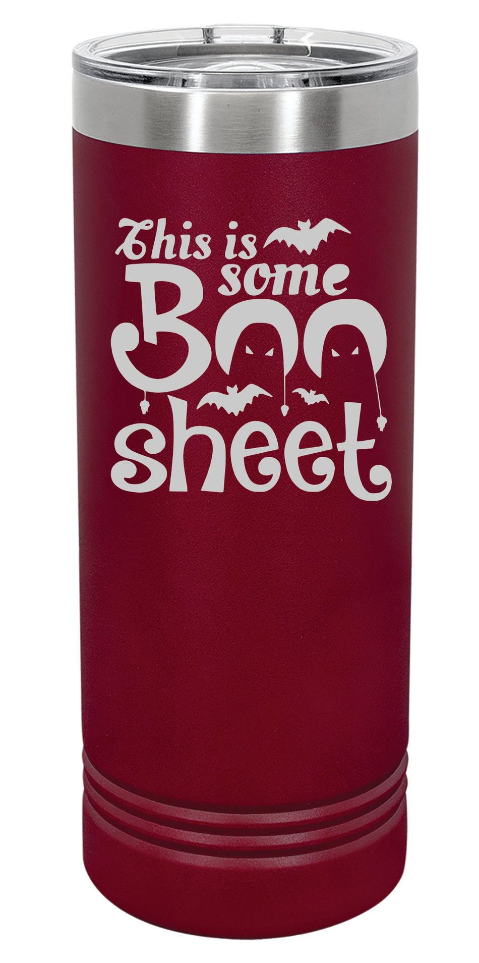 This is Some Boo Sheet Engraved Skinny Tumbler or Water Bottle - Powercall Sirens LLC