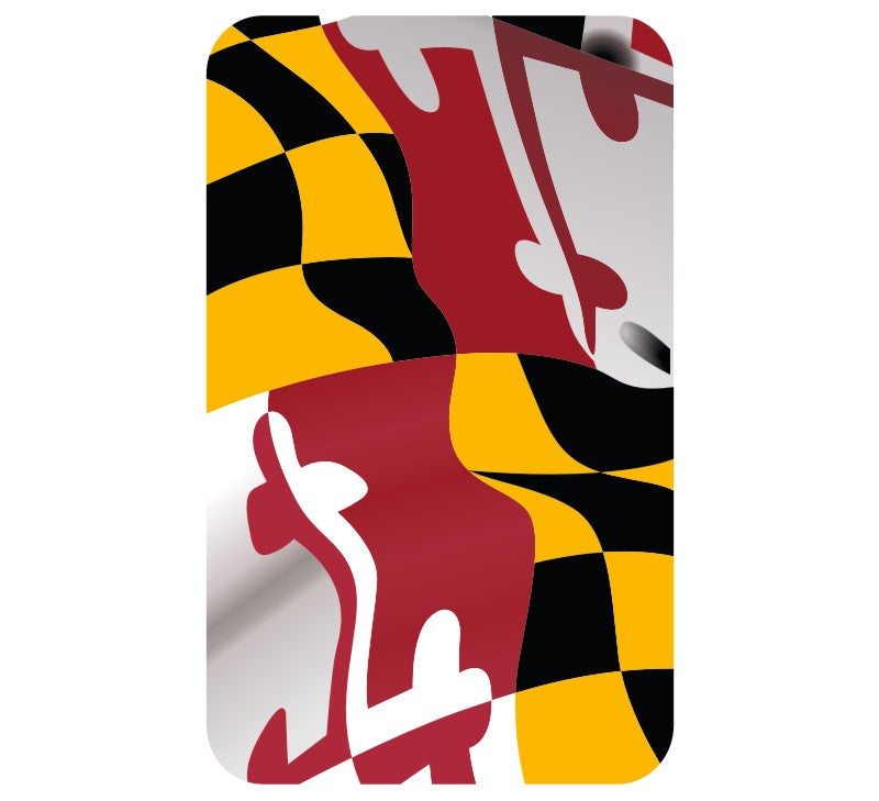 Maryland Flag window Design Pair