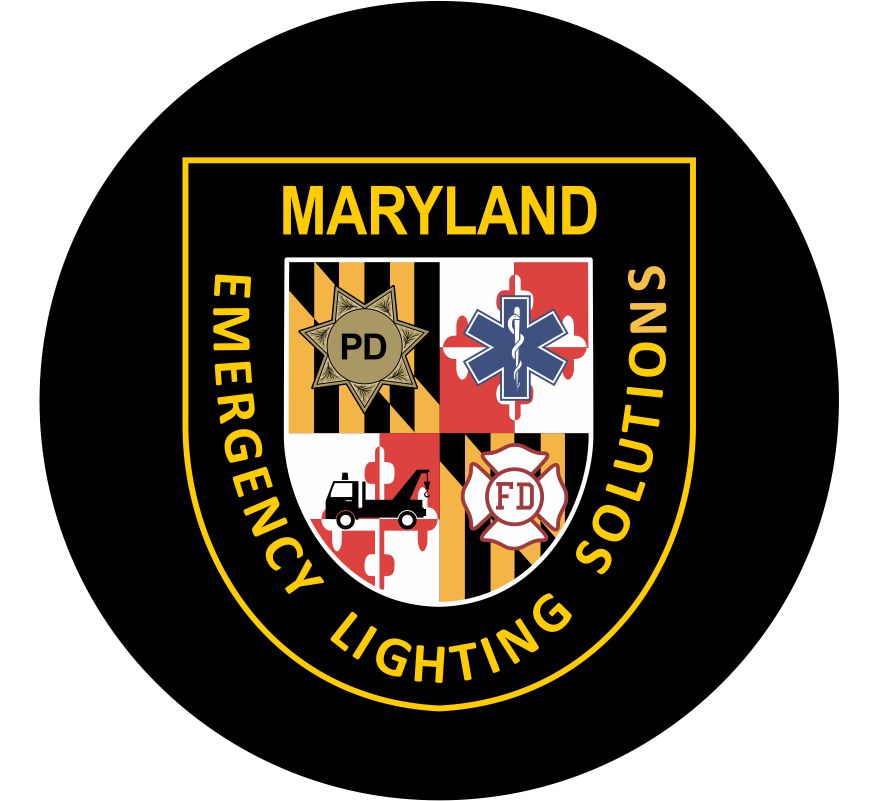 Maryland Emergency Lighting Solutions Speaker Decal