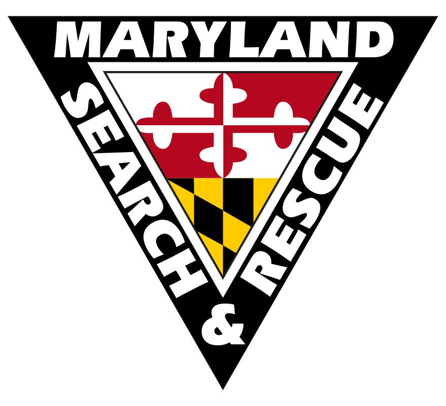 Maryland Search and Rescue Customer Decal 92017