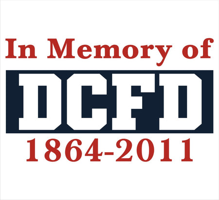 In Memory of DCFD Customer Decal