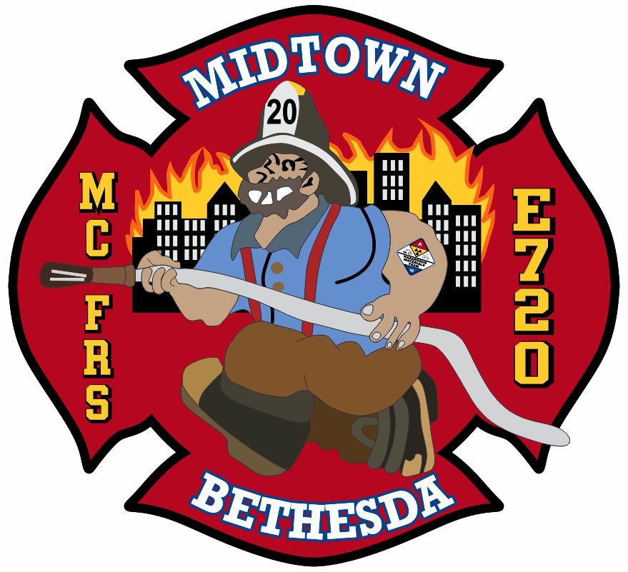 Midtown Bethesda MCFRS Customer Decal 02817