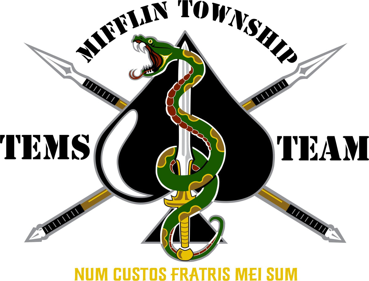 Mifflin TEMS Team Customer Decal - Powercall Sirens LLC