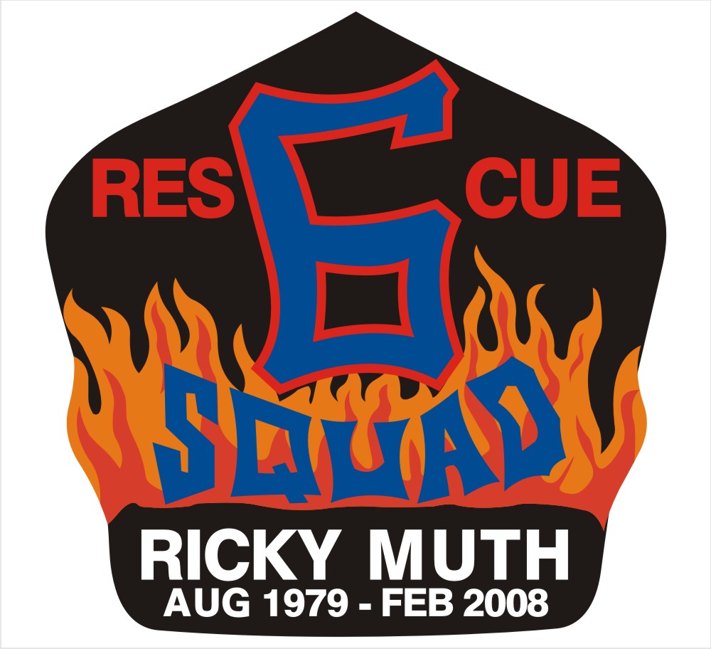 Ricky Muth Shield Customer Decal