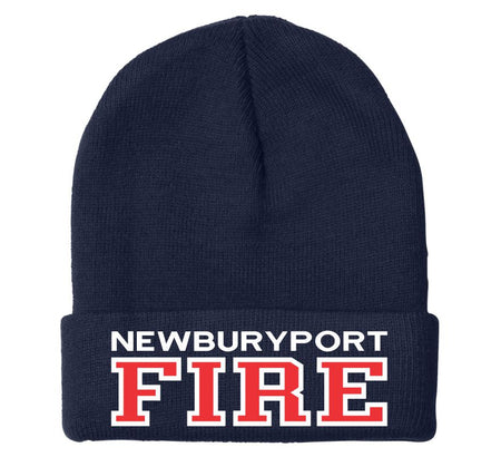 Newbury Port fire Embroidered Winter Hat