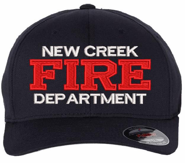 New Creek Fire Dept. Custom Embroidered Hat