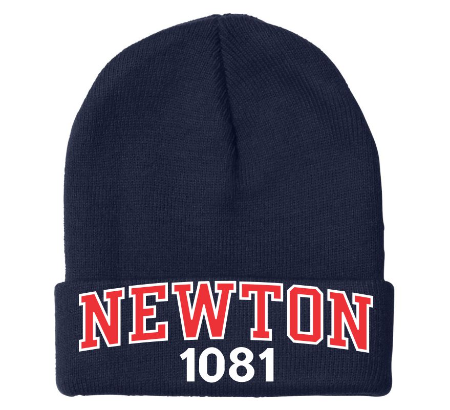 Newton Fire Embroidered Winter Hat