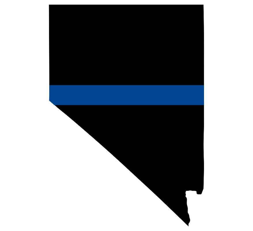 Nevada Thin Blue Line Decal