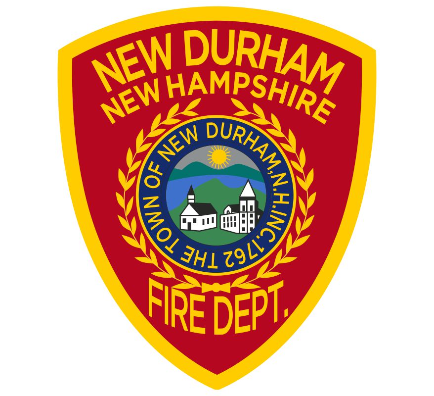 New Durham Fire Dept. Customer Decal