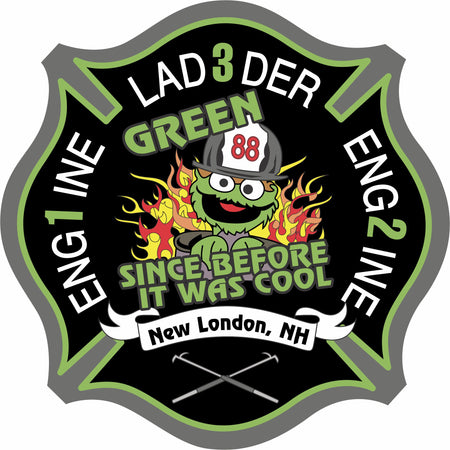 New London Ladder 3 Customer Decal - Powercall Sirens LLC