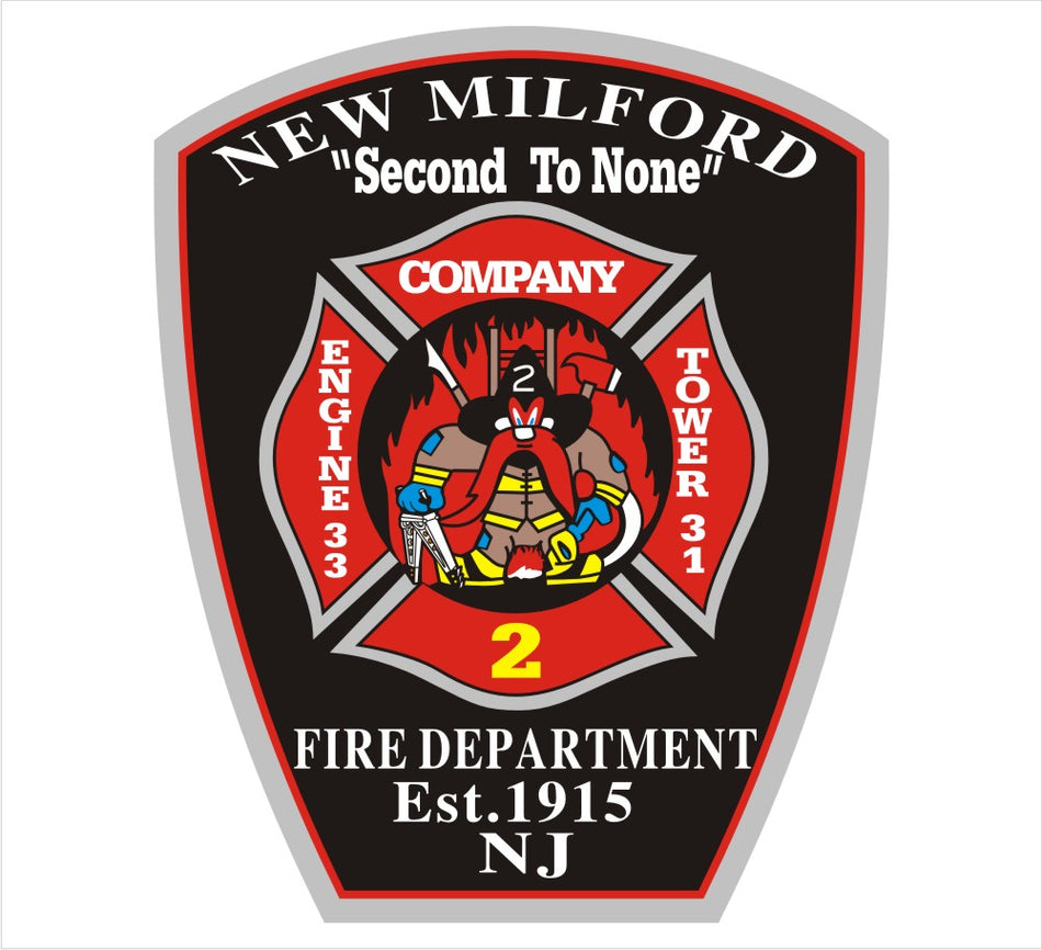 New Milford 2nd to none Customer Decal