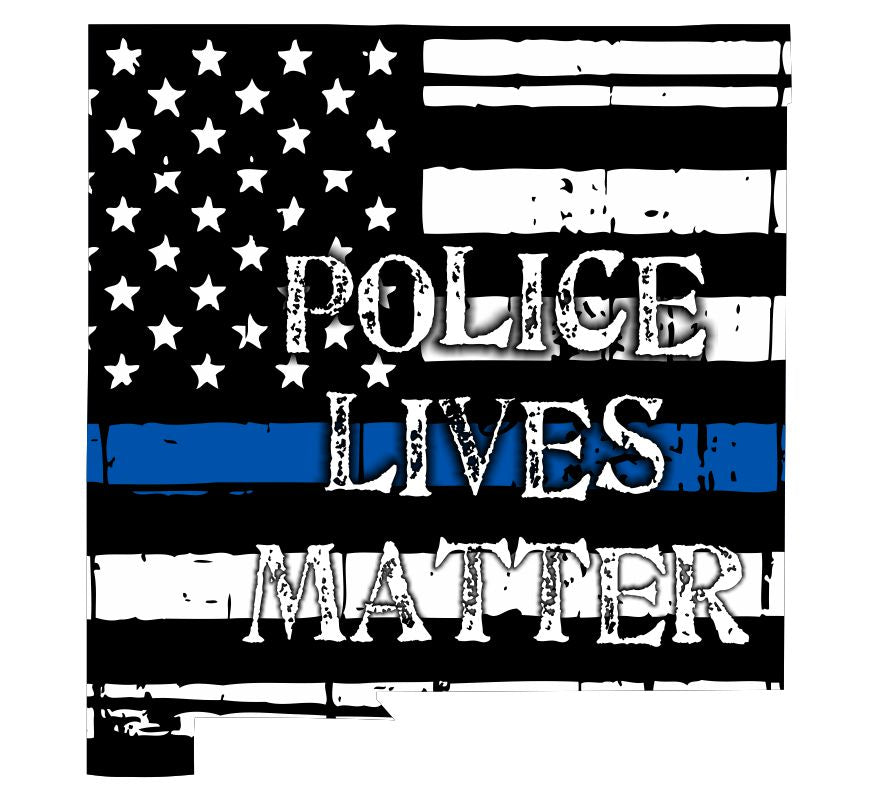 Thin Blue Line New Mexico Police Lives Matter