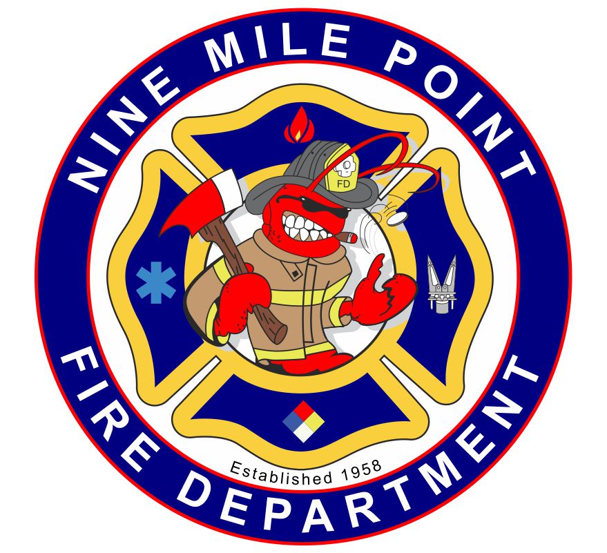 Nine mile point Fire Dept customer decal 03232016