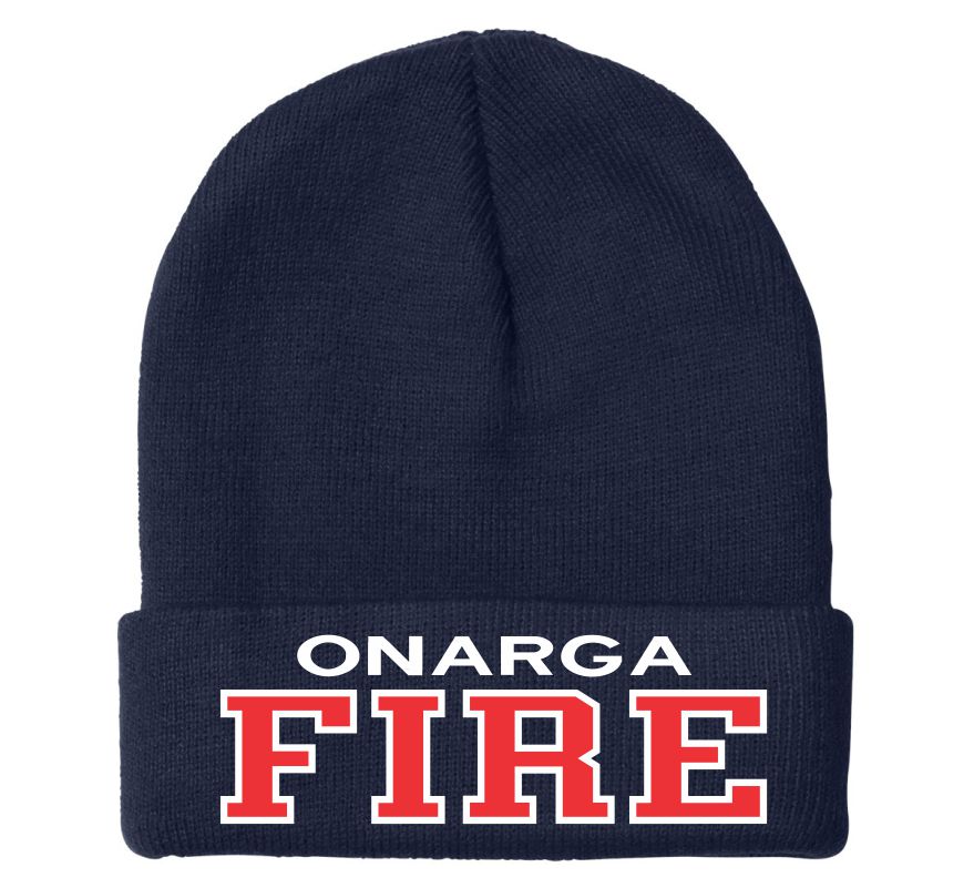 Onarga Fire Customer Embroidered Winter Hat