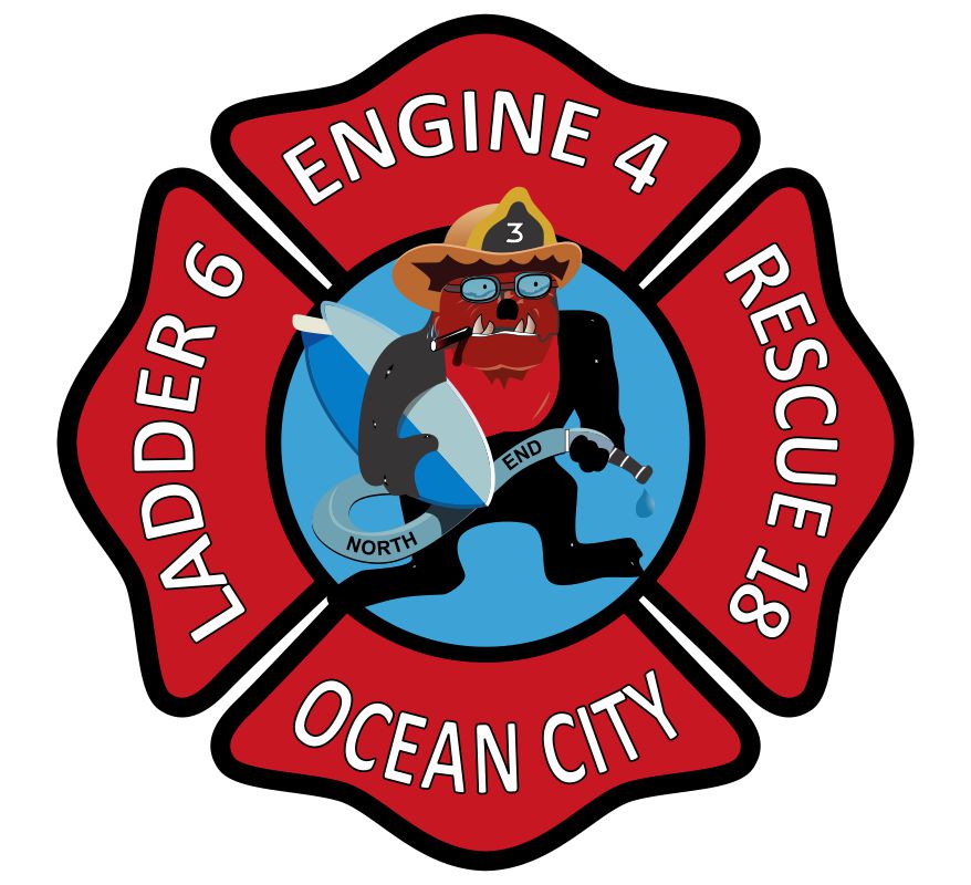 Ocean City Engine 4 Customer Decal