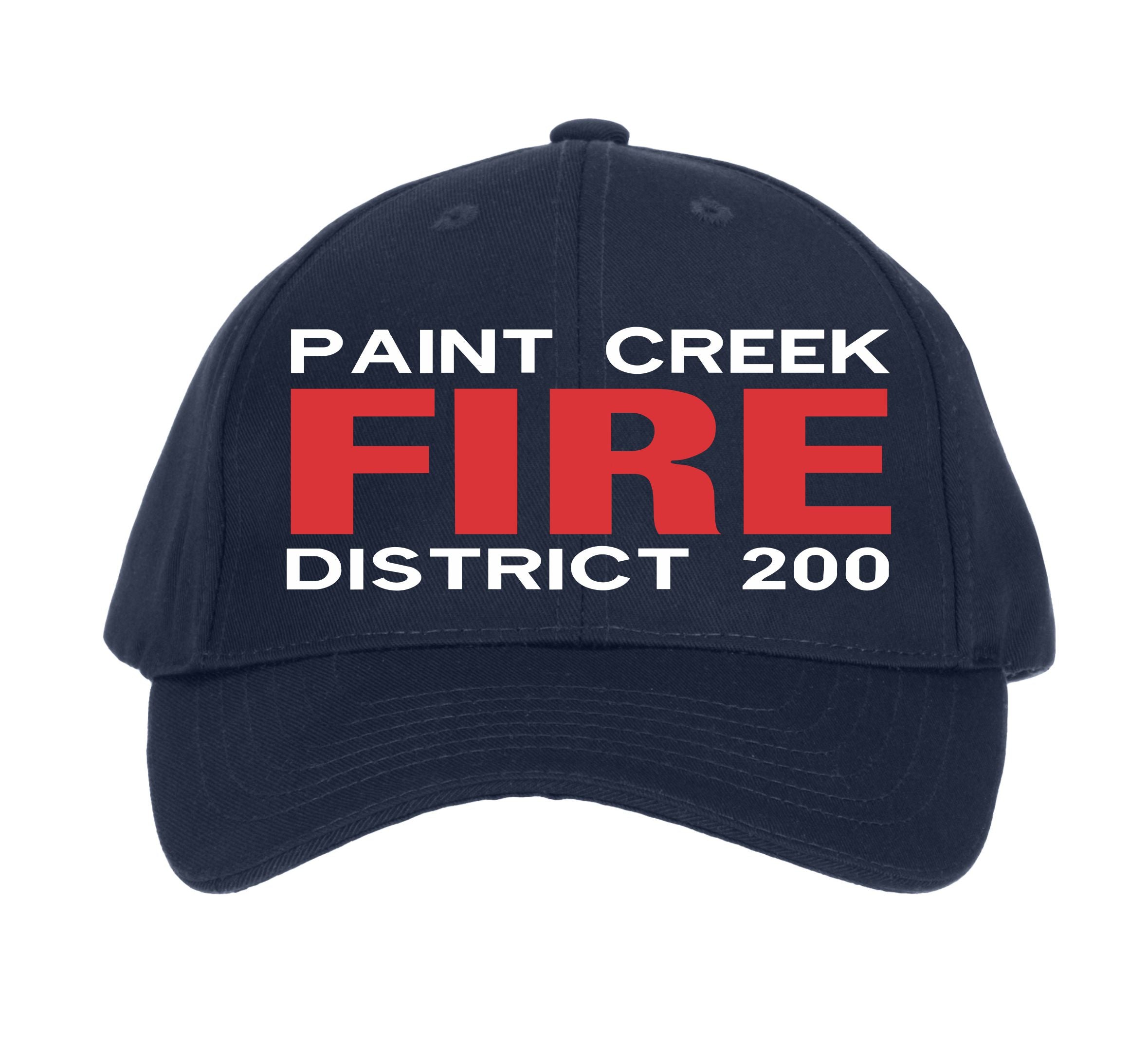 Paint Creek Fire District 200 Custom Embroidered Hat