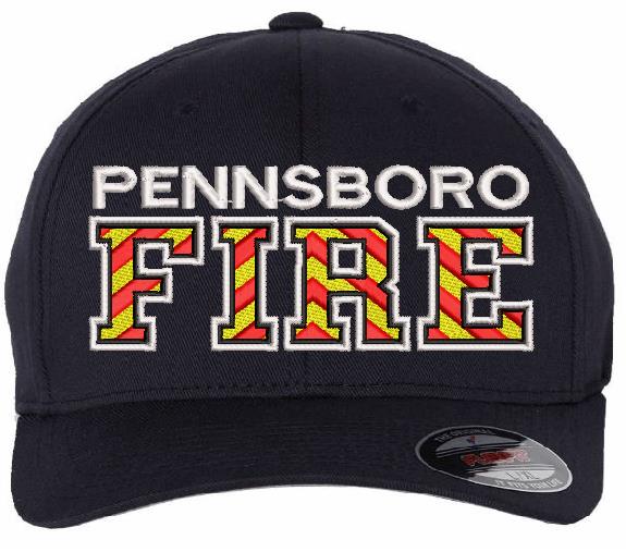 Pennsboro Fire Chevron Custom Embroidered Hat