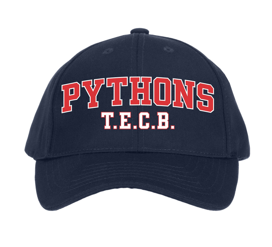 Pythons T.E.C.B. Custom Embroidered Hat