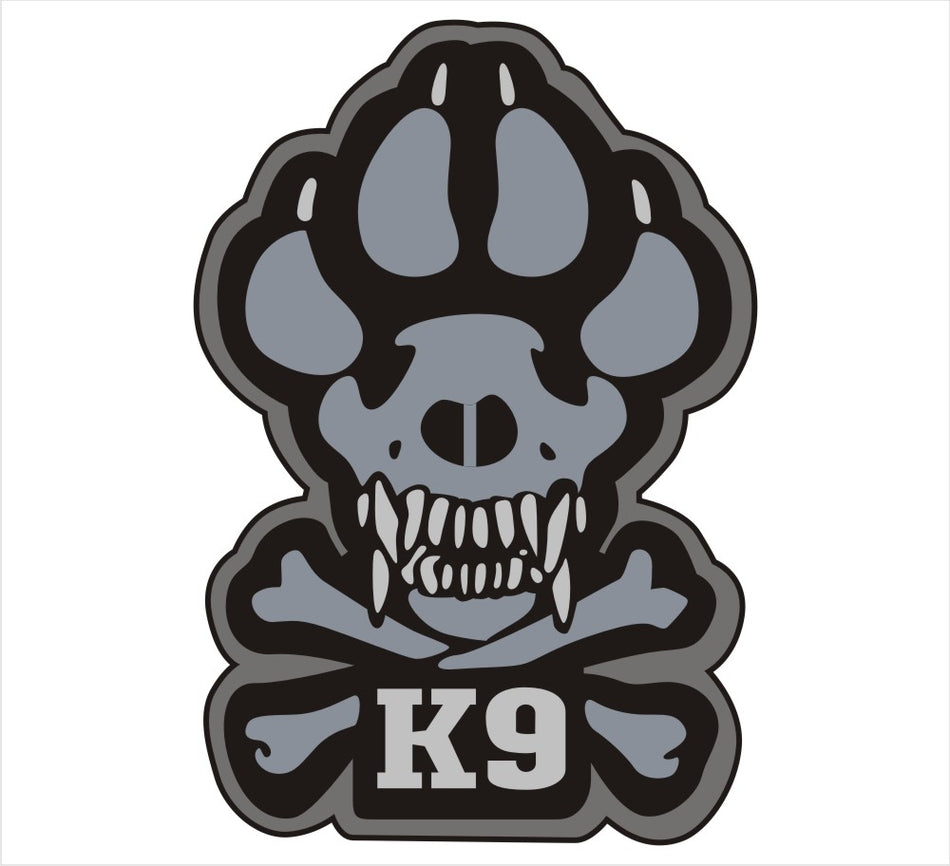 K9 Paw Puzio Customer Decal