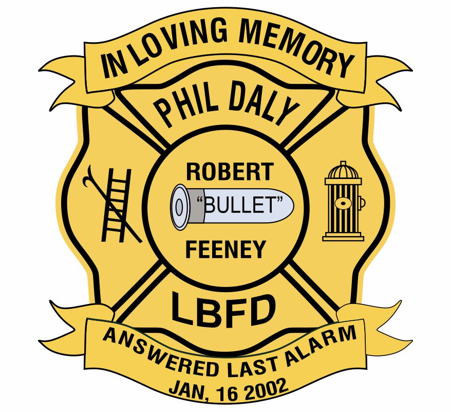 Phil Daly LBFD Loving Memory Customer Decal 10917