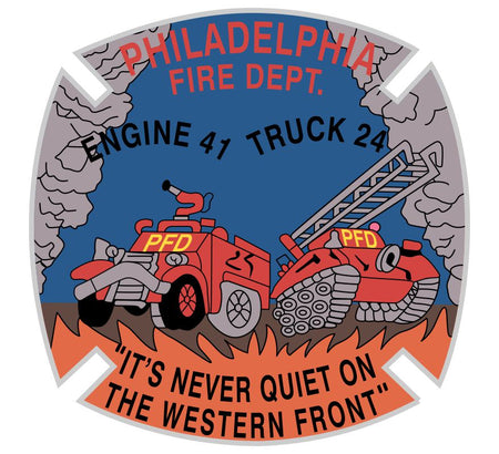 Philadelphia Fire Dept. Customer Decal