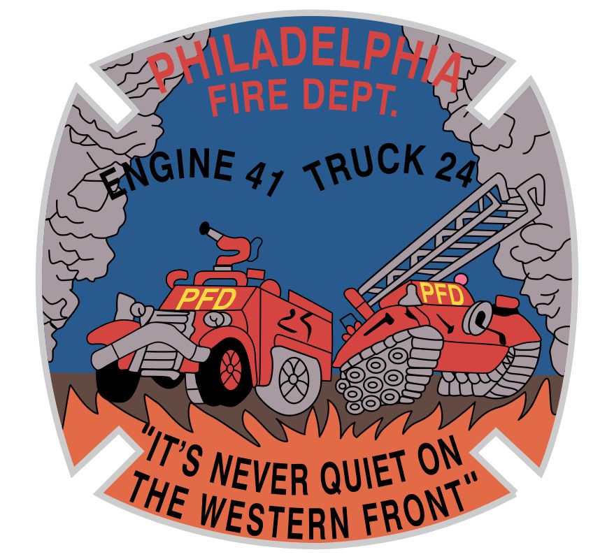 Philadelphia Fire Dept. Customer Decal