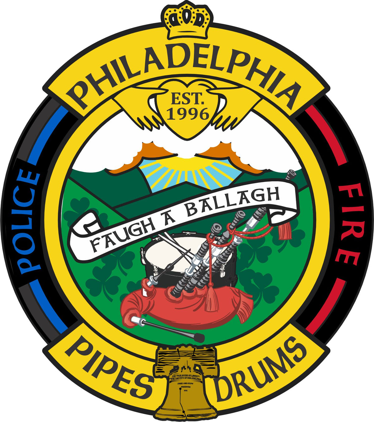 Philadelphia Pipes and Drums Customer Decal - Powercall Sirens LLC