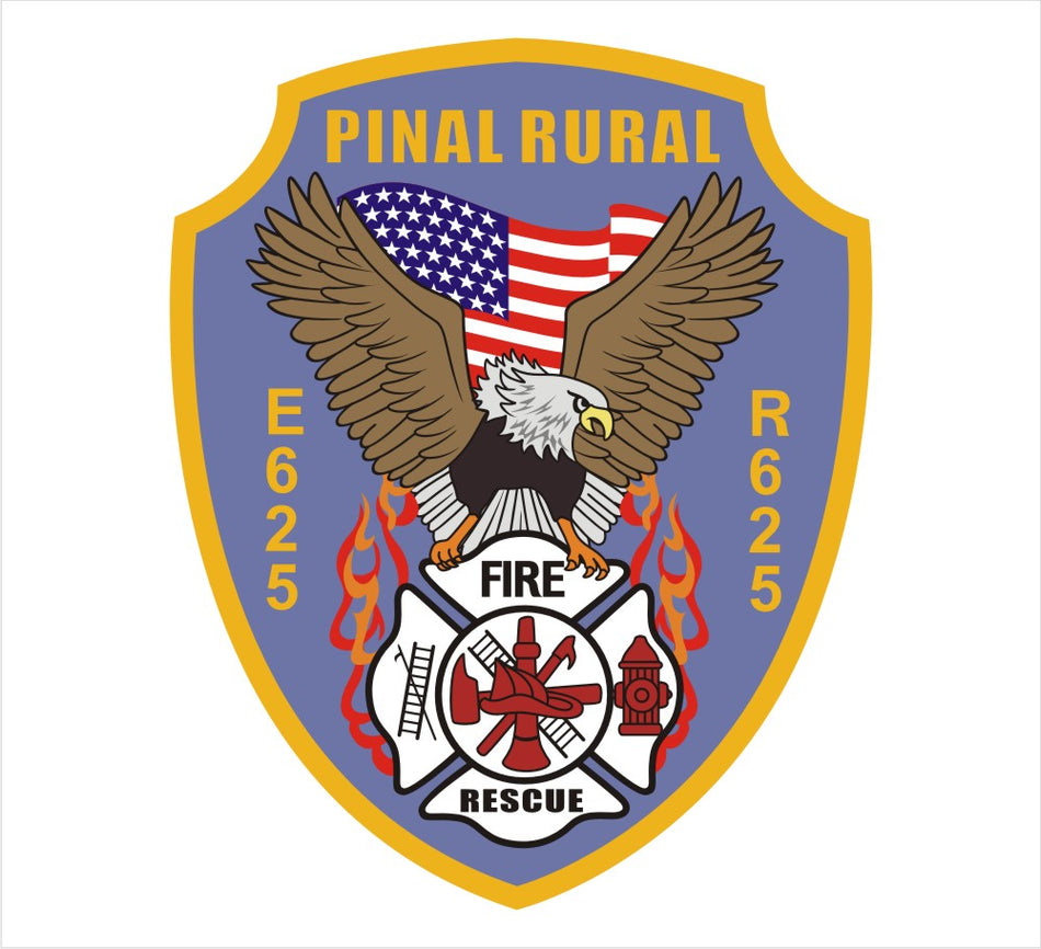 Pinal Rural Fire Customer Decal