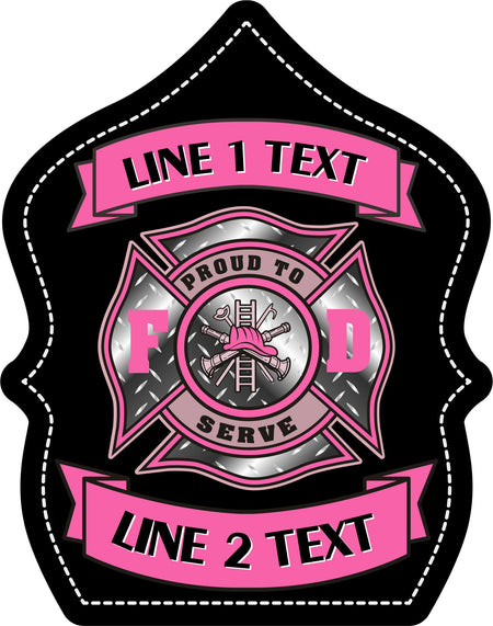 Proud to serve Custom Powershield Decal - Powercall Sirens LLC