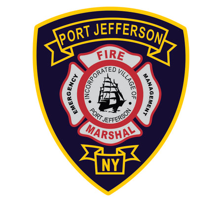 Port Jefferson Emergency Management Decal