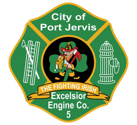 City of Port Jervis Engine 5 Customer Decal 32917