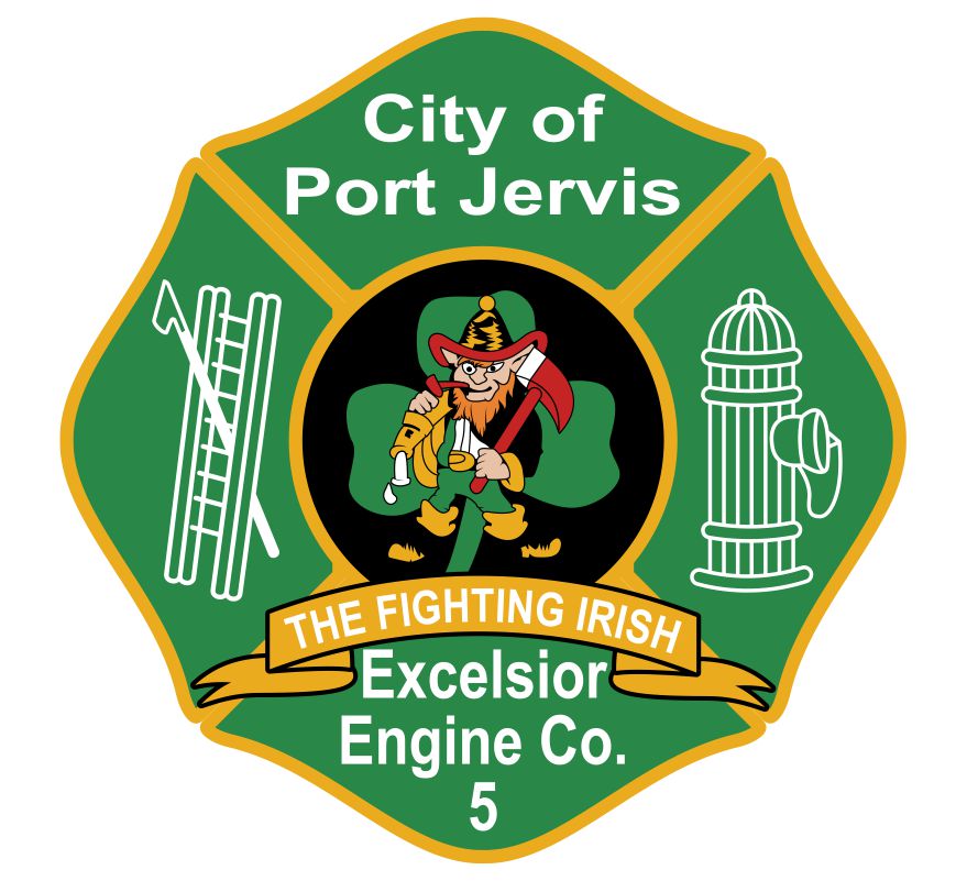 City of Port Jervis Engine 5 Customer Decal 32917