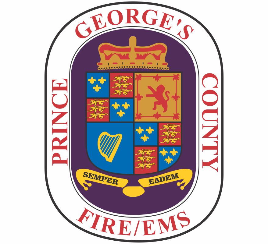 Prince George's County Fire and EMS Customer Decal