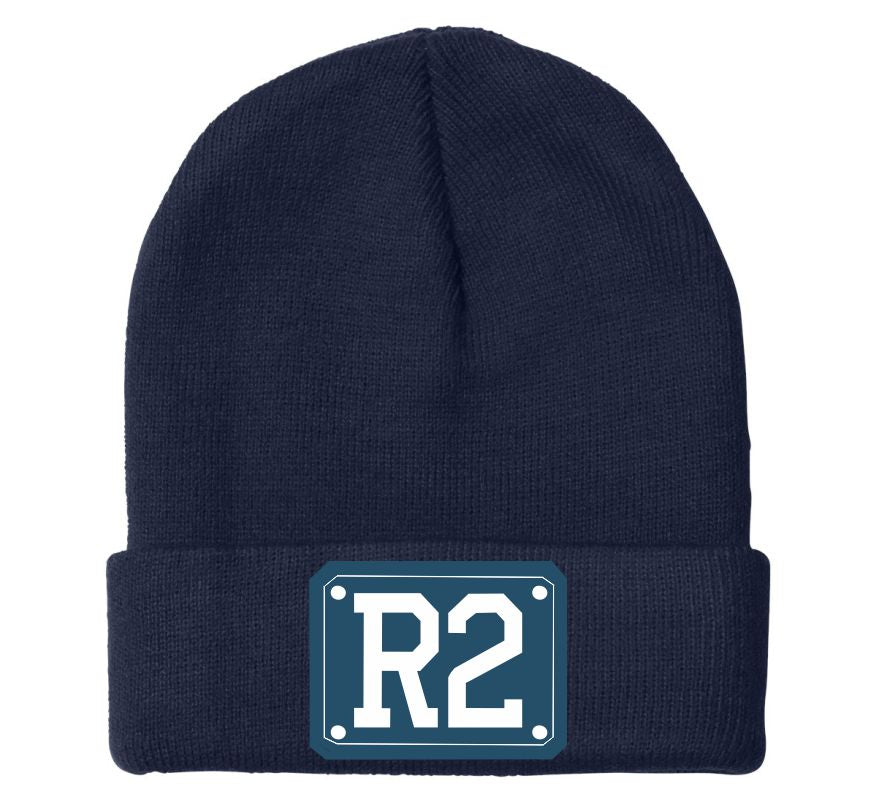 R2 Badge Embroidered Winter Hat 102517