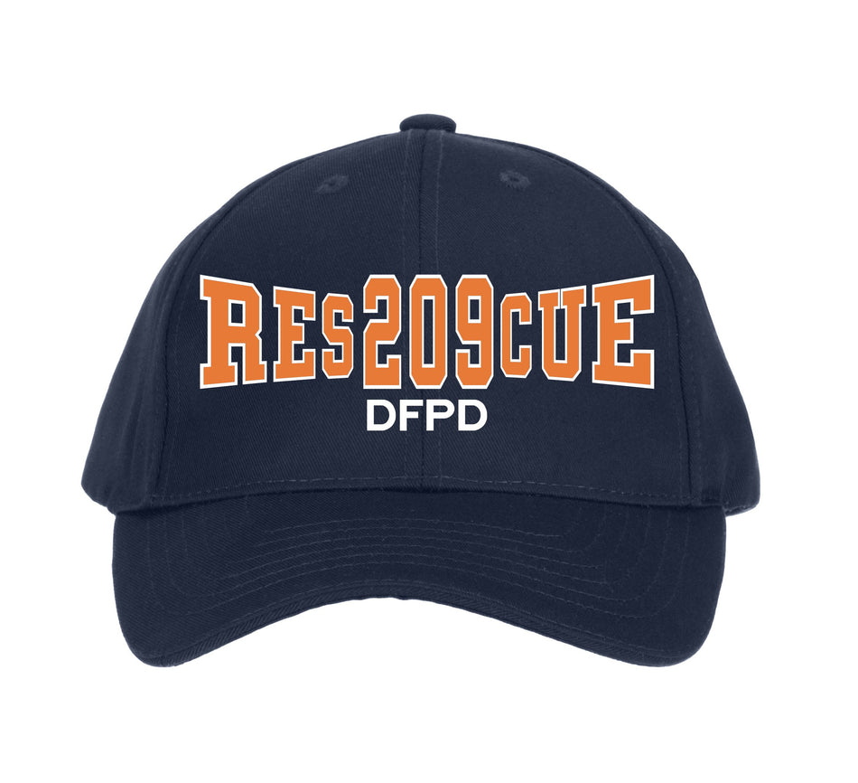 RES209CUE DFPD Custom Embroidered Hat