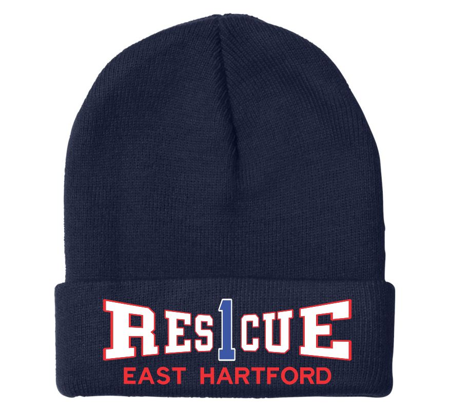 Rescue 1 Hartford Embroidered Winter Hat