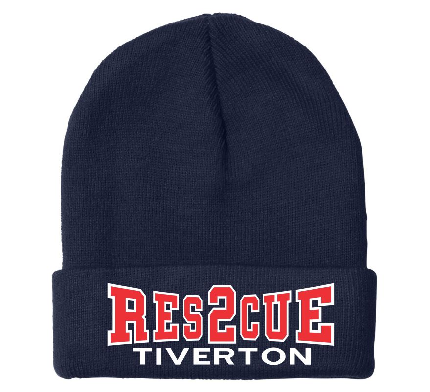 Rescue 2 Tiverton Embroidered Winter Hat