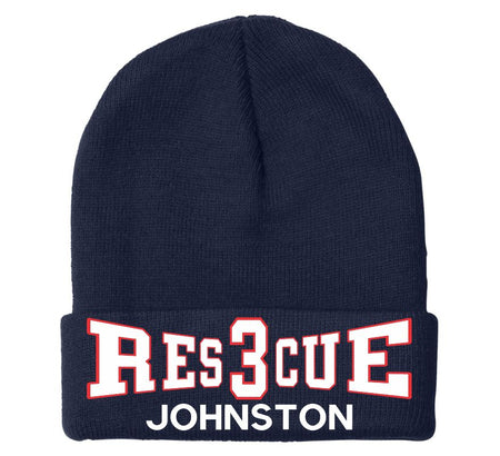 Rescue 3 Johnston Embroidered Winter Hat