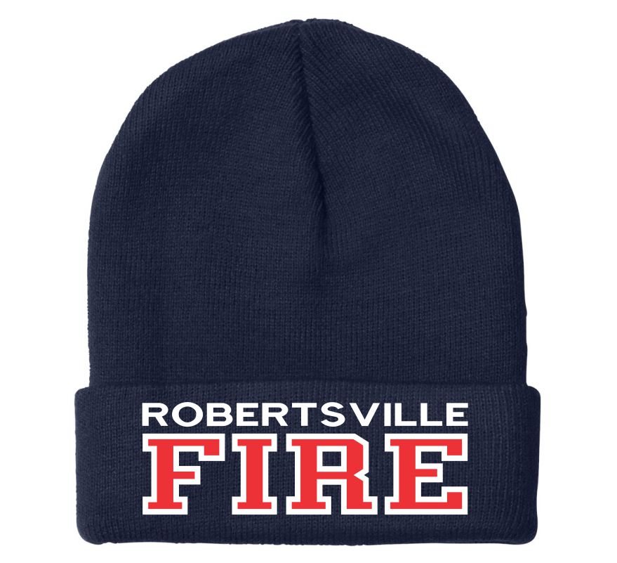 Robertsville Fire Customer Embroidered Winter Hat