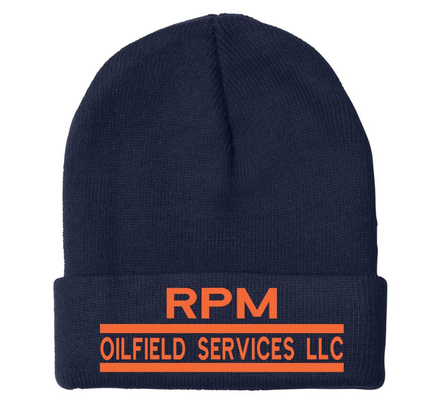 RPM Oilfield Embroidered Winter Hat 103117