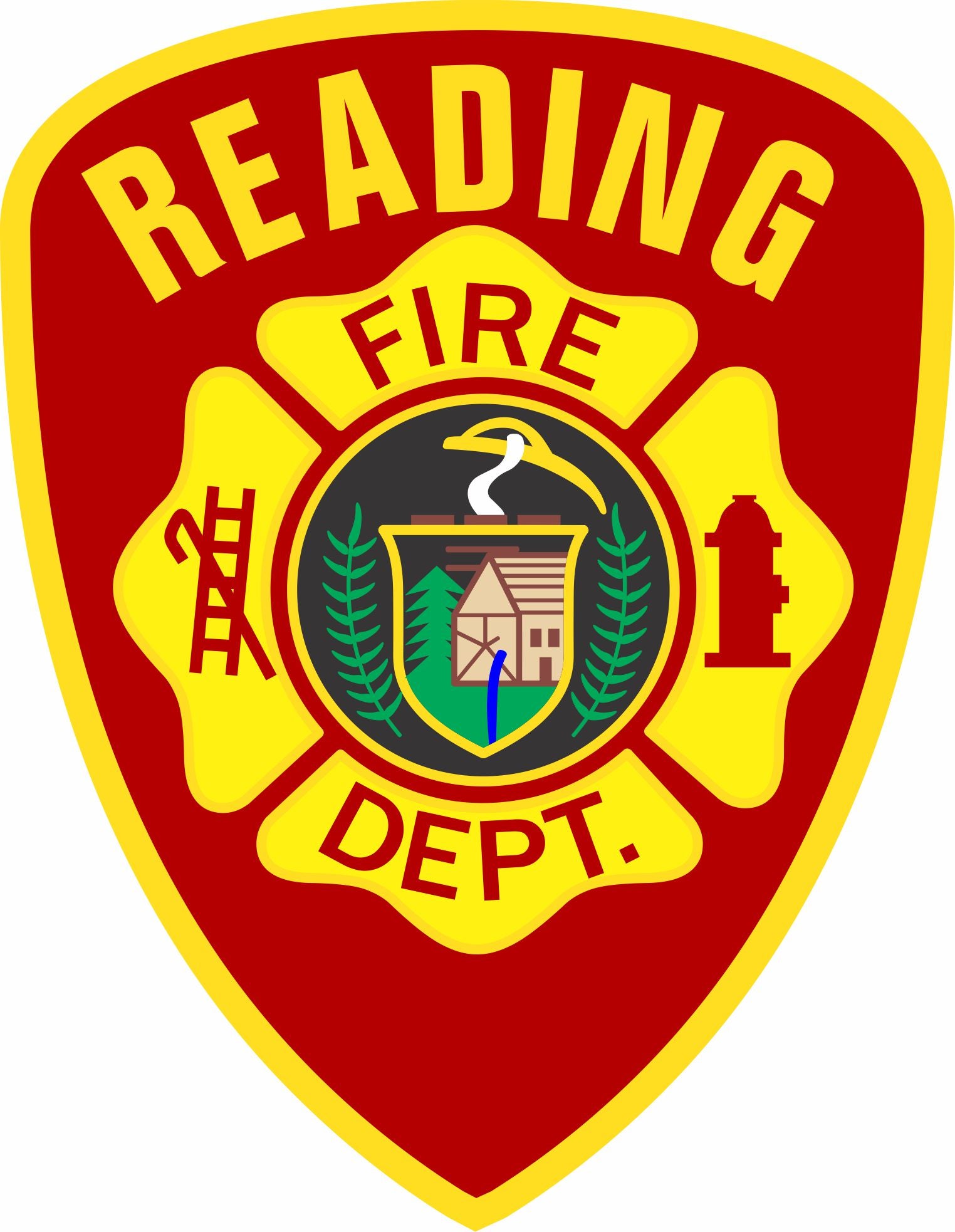 Reading Fire Department Customer Decal - Powercall Sirens LLC