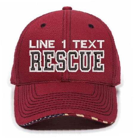 Rescue Style USA-800 Embroidered Hat - Powercall Sirens LLC