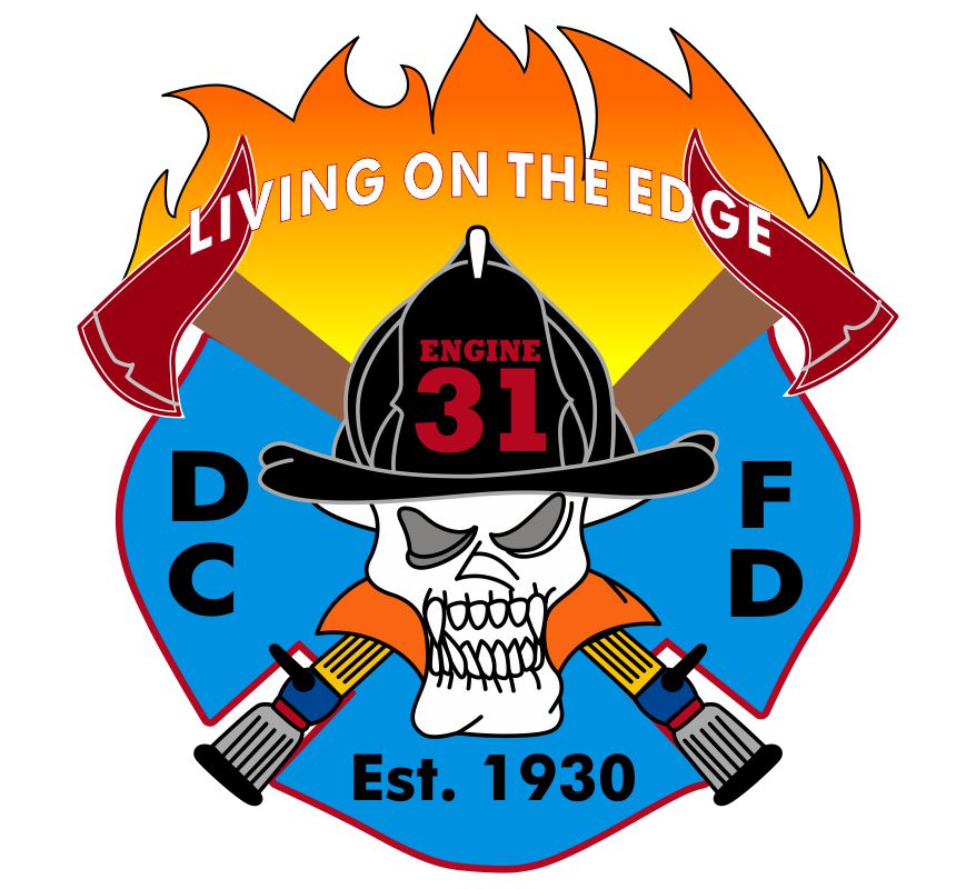 DCFD 31 On the Egde Customer Decal