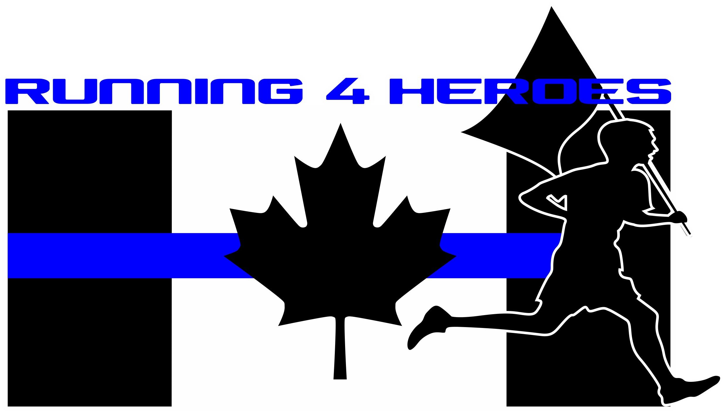 Running for Heroes Customer Decal - Powercall Sirens LLC
