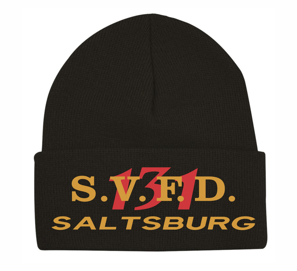 SVFD 131 Saltsburg Embroidered Winter Hat